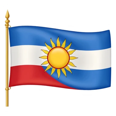 Yezidi flag sticker