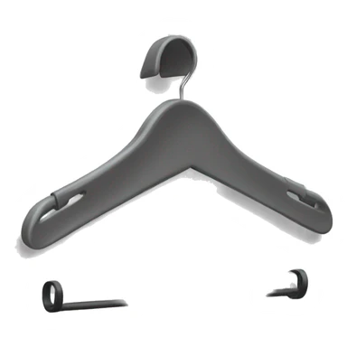 clothes hanger sticker