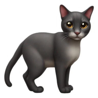 cat thai cat mushrooms sticker