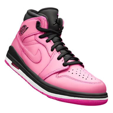 pink air Jordan  sticker