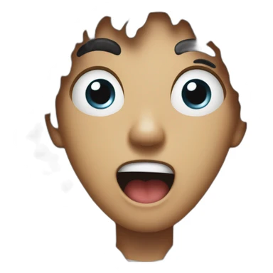 The tock shocked  sticker