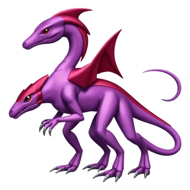 Salazzle-Genesect-Fakémon-hybrid-creature (full body)  sticker