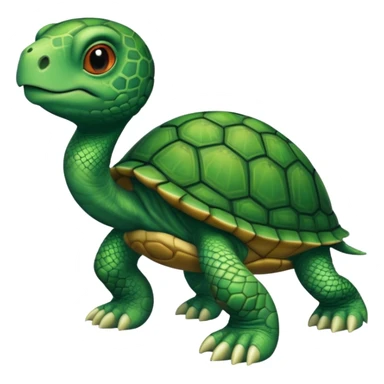A leg combined with a turtle sticker