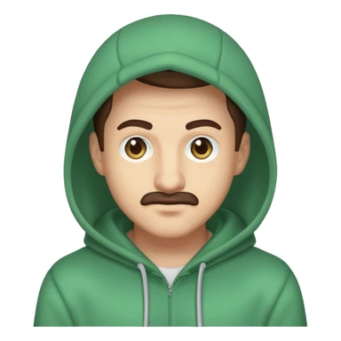 Luigi Mangione wearing hoodie sticker