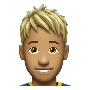neymar on the groung sticker