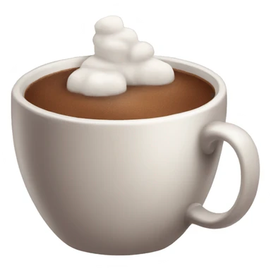 cup of hot coco sticker
