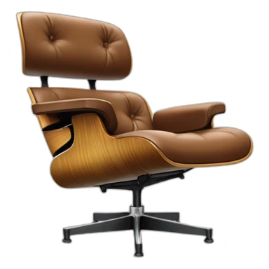eames chair seating Chirac sticker