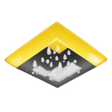 
Yellow Wet Floor Prevention Sign sticker
