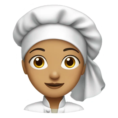 Hijabi chef  sticker