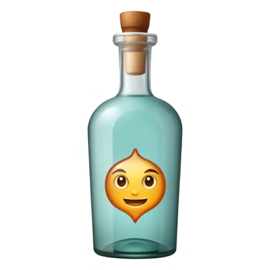 Botella de mezcal  sticker