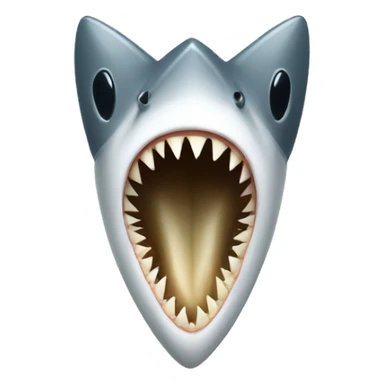 one shark tooth sticker