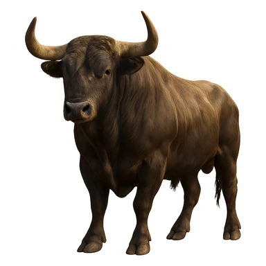 Big bull sticker