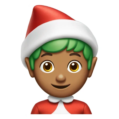 Elf on the shelf sticker