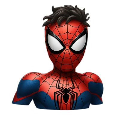 spider man moitié venom sticker