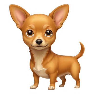 Make a yellow and orange color Chuiwawa mix and dachshund sticker