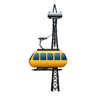 teleferico barcelona sticker