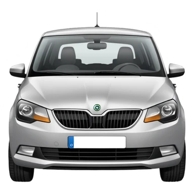 skoda fabia car sticker