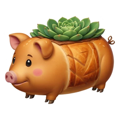 a roasted joint of pork emoji sticker