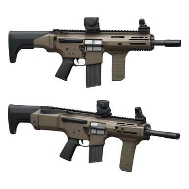 Scar H Assault Rifle sticker