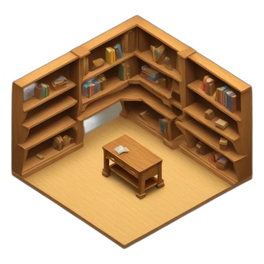 isometric books of woodworking  sticker
