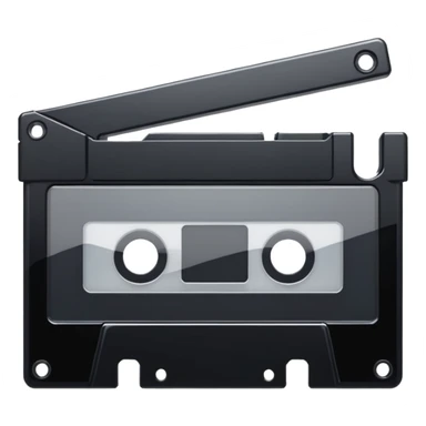 video cassette sticker
