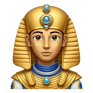 ancient pharaon astronault sticker