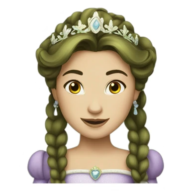 Princesse Fiona sticker
