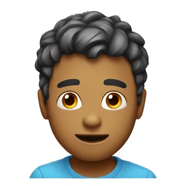 Chill, stressed, party, relaxed, joyful boy sticker