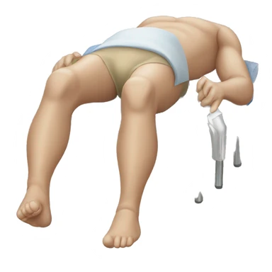 When knee surgery is tomorrow sticker