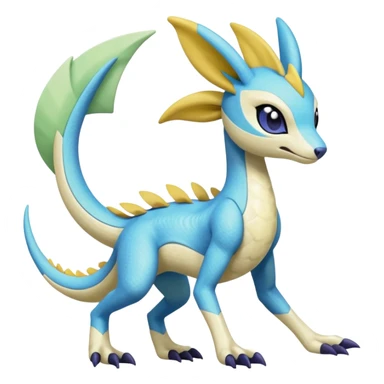 Meloetta-Sergal-Cresselia-Palkia-Stitch-Fakémon-creature-hybrid sticker