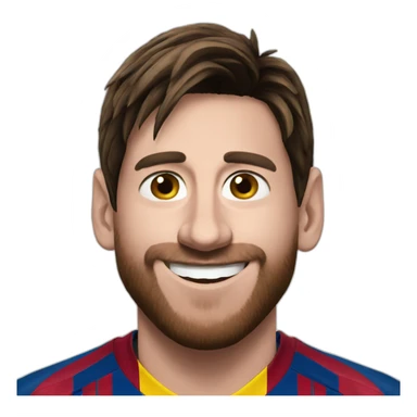 Happy messi sticker