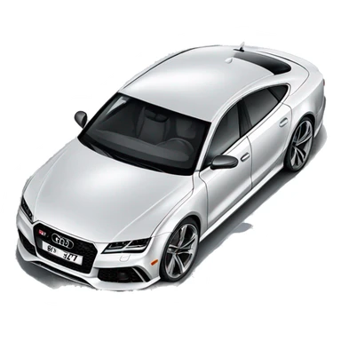 Audi rs7 sticker
