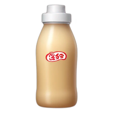 Yakult bottle sticker