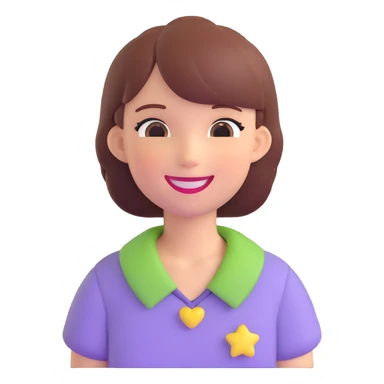 cute femboy with a smile sticker