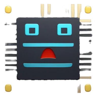 PS2 Emotion Engine CPU Chip sticker