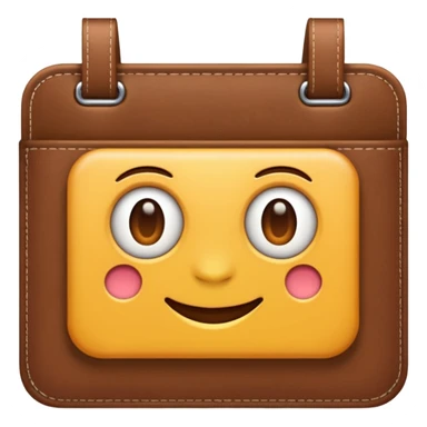 crie um emoji de uma agenda sticker