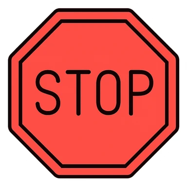 stop for a moment sticker