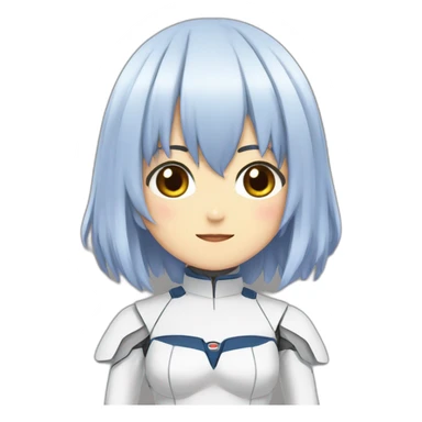Rei ayanami sticker