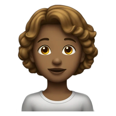 Fille embrassant garçon  sticker