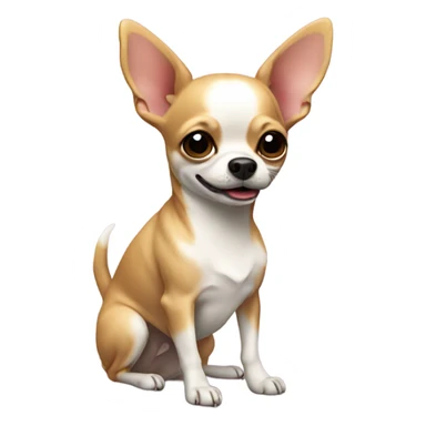 Chihuahua playing cards sticker