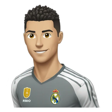 Ronaldo en manga sticker