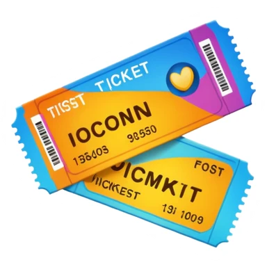visit ticket sticker