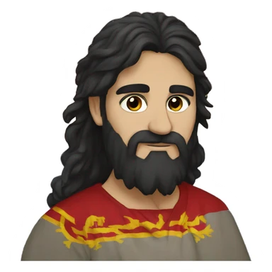 Pashtun x Spain flag sticker