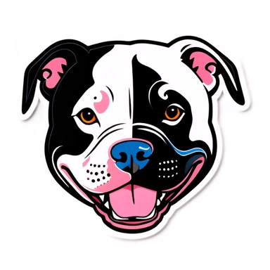 Pitbull sticker