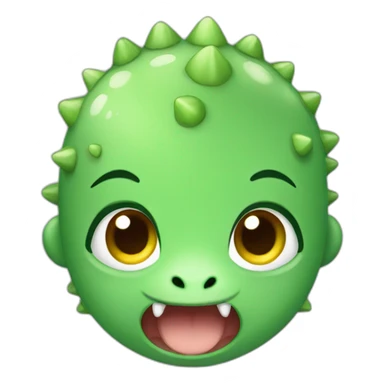 Dinossaur baby sticker
