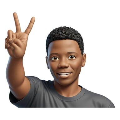 smiling boy in shirt sticker