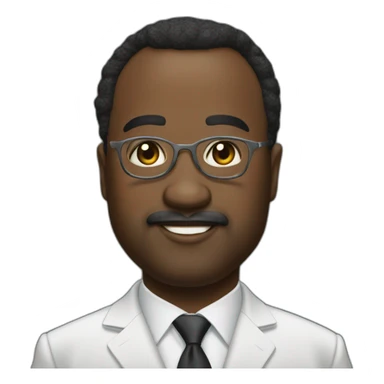 the transition president of Gabon sticker