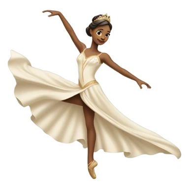 princess doing splits sticker