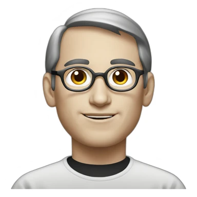 young steve jobs sticker