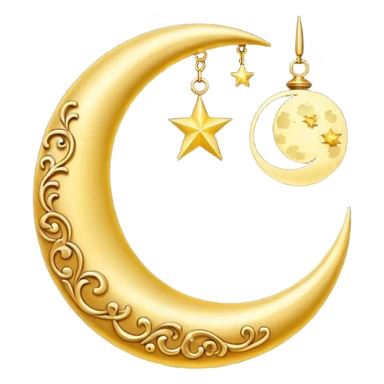 Islam moon sticker